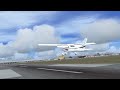 Going back to "Flight Simulator X: Steam Edition" and landing in Las Vegas, Nevada