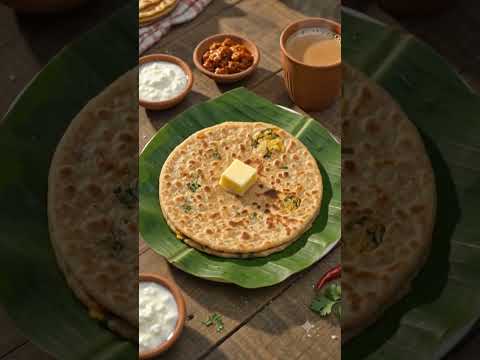 Delicious Aalu Paratha recipe #aalu #aaluparatha #food #recipe#asmrvideo  #trendingshorts#breakfast