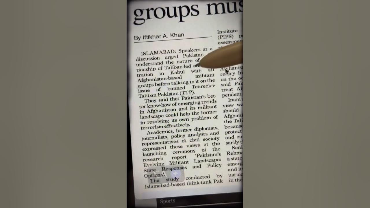 Tip to Read NEWSPAPER ARTICLES FOR CSS - YouTube
