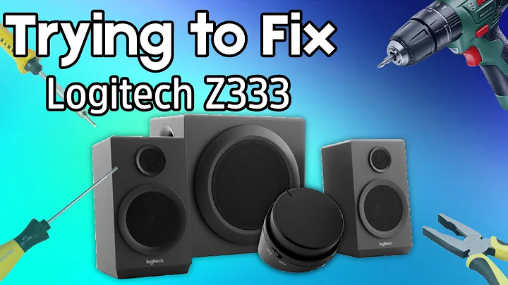 Trying to FIX - Logitech Z333 Speaker System - volume crackles