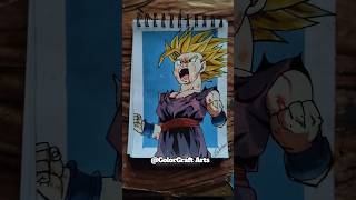 drow with Flamez X Gohan Ss2🔥#anime #viral #art