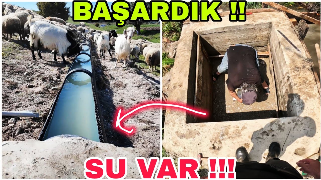 BİR ÇOCUK GELDİ..ÇEŞME BİTTİ.BAŞARDIK !!!AZ KALSIN YIKACAKTIK !!!