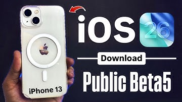 How to install iOS 26 Public Beta 5 on iPhone 13 - Update iPhone 13 on iOS 26 Public Beta 5