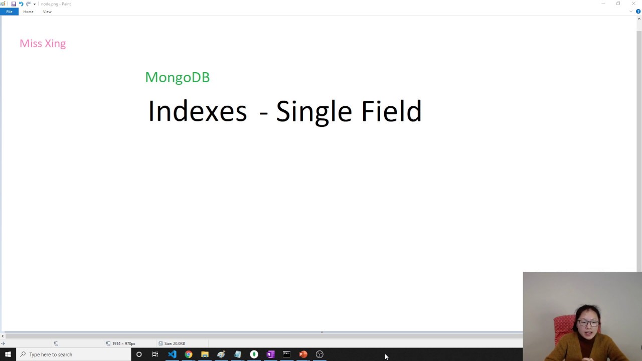 Mongodb - Indexes: Single Field