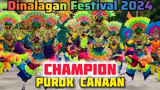 CHAMPION- PUROK CANAAN | DINALAGAN FESTIVAL 2024, Brgy. Mandalagan, Bacolod City