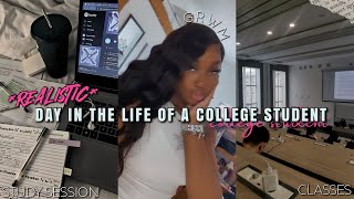 *REALISTIC* DAY IN THE LIFE OF A COLLEGE STUDENT ❦| classes, grwm, editing, + more screenshot 5