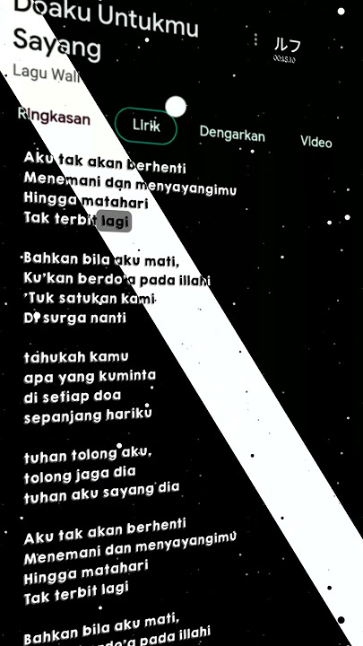 CCP lirik lagu | DJ doaku untukmu sayang 🎶🎶🎶🎵