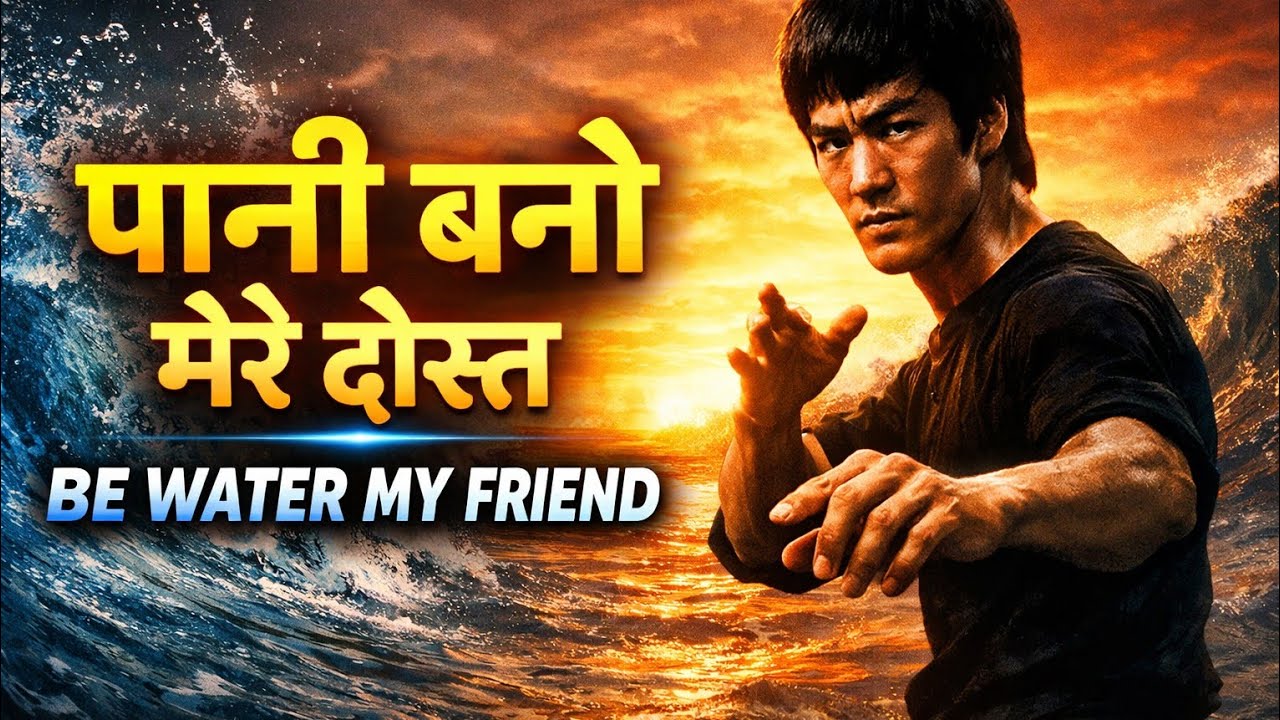 Bruce Lee का “Be Water” Philosophy – जिंदगी बदल देगी ये सोच 💧
