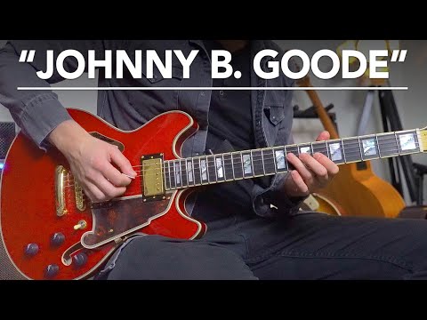 Johnny B. Goode Guitar Tutorial (Chuck Berry, Marty McFly Back To The Future)