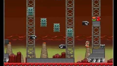 NSMBX Revolution: SMBX Custom Level NSMBWii Tanks