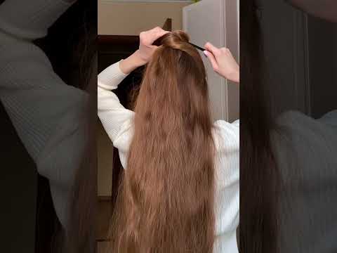 Прическа с палочками для волос #beauty #beautiful #foryou