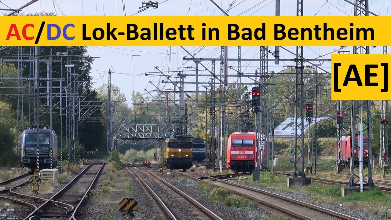 AC/DC Lokballett in Bad Bentheim | Systemwechsel der Linie 77 | Alex E