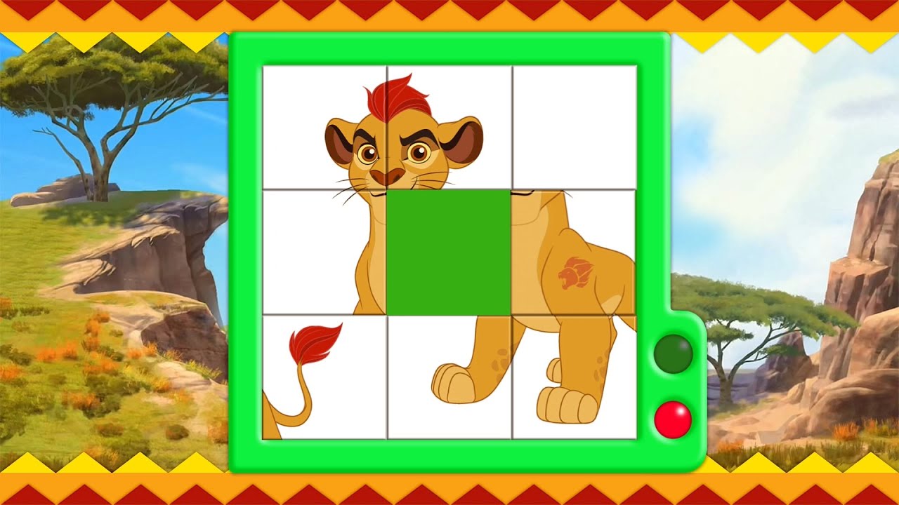 Puzzle for kids: Lion Guard Puzzle Fun - YouTube