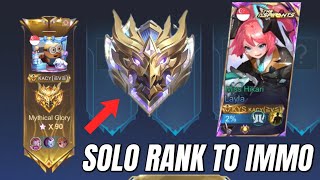 ROAD TO IMMORTAL‼️Who say Layla is Epic Hero?🤯 Layla Aspirant Miss Hikari 🩷🔥