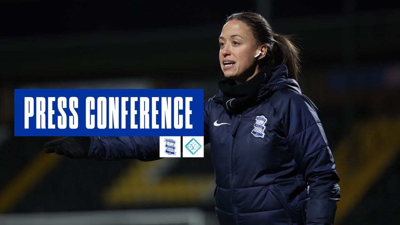 Press Conference | Amy Merricks | Birmingham City Women v London City ...