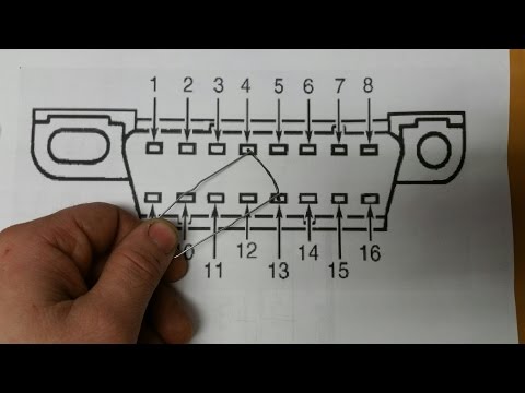 HOW TO PROGRAM LEXUS TOYOTA ECU ENGINE COMPUTER AND KEYS USING JUST PAPER CLIP NO SCAN TOOL NEEDED!!