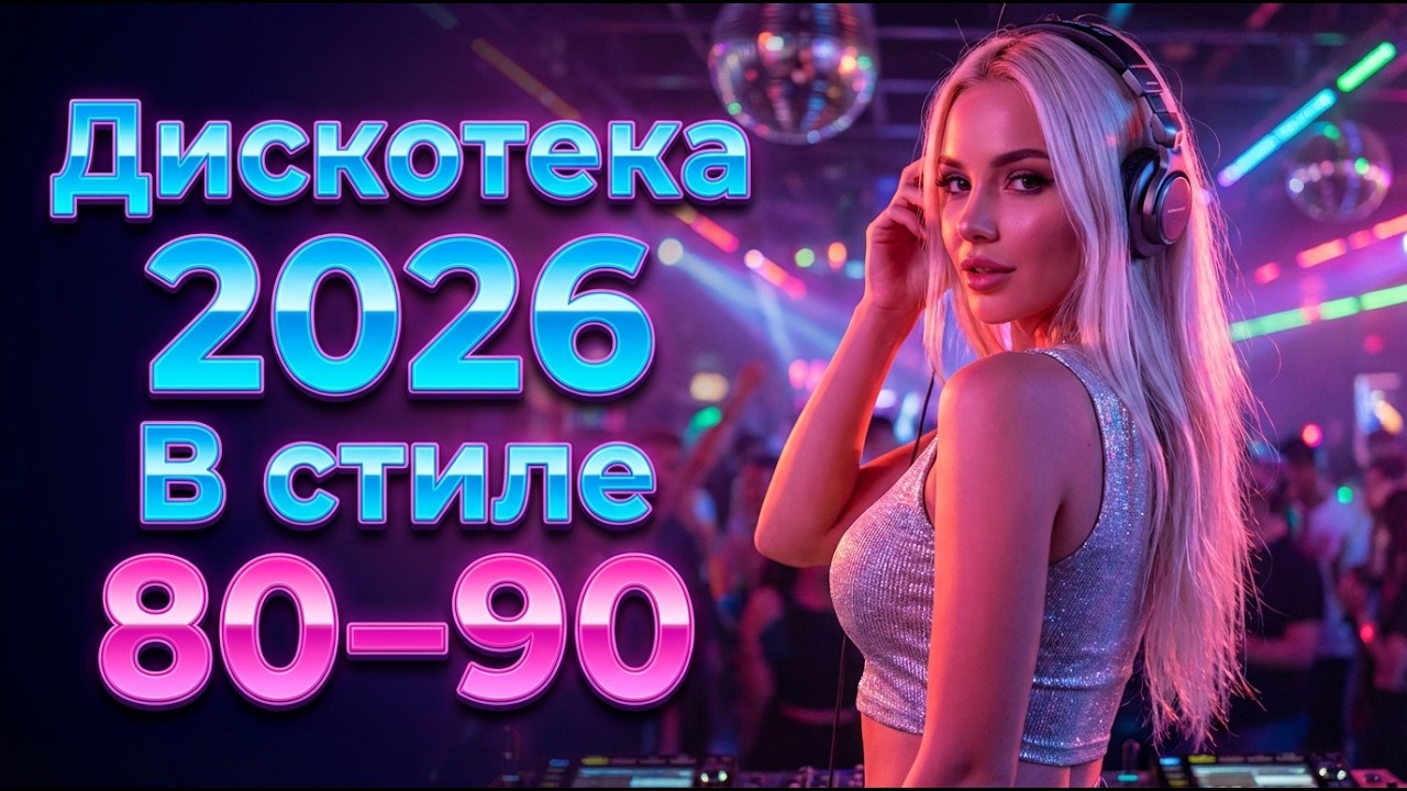 24/7 LIVE🔥 МУЗЫКА В МАШИНУ 2026 — Дискотека 80–90х, Огни Города и Ритм в Сердце