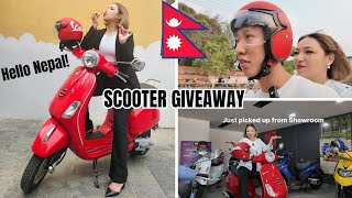 Buying Scooter to GIVEAWAY! GDiipa in Nepal 🇳🇵 Ep.1