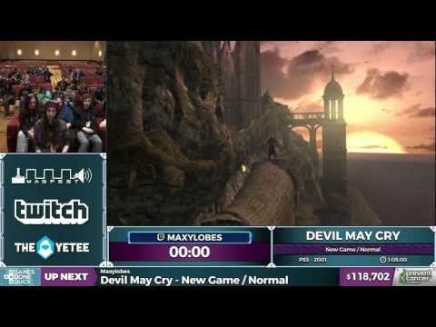 Devil May Cry by Maxylobes in 51:29 - AGDQ 2017 - Part 10