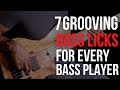 7 grooving bass licks for every bass player