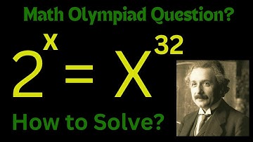 A Nice Math Olympiad Exponential Equation 3^x = X^9 How to Solve the Exponential Equation 3^x = x^9
