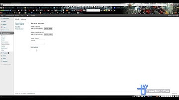 Create A Wordpress Custom Theme Admin Panel From Scratch Lessons 2 ( Part 3 of 10 )