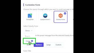 Redirect Gravity Forms to WhatsApp in Seconds with FormyChat! 🚀