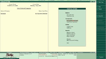 11.3 Cost Centre in Tally | Example 2 | Tally ERP 9 Full Tutorial in English | Tally Course
