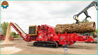 45 Incredible Dangerous Biggest Huge Wood Shredder Machine in Action