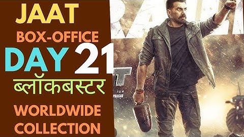 JAAT BOX OFFICE COLLECTIONS WORLDWIDE, JAAT BOX OFFICE COLLECTIONS DAY 20, SUNNY DEOL, RANADIP