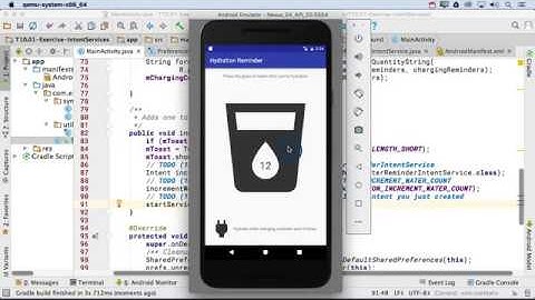 Android Tutorials by JavaCourseDrive - Adding an Intent Service | Android Background Tasks