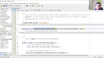 Pertemuan Ke 10 : Interface - Pemrograman Java Swing: Event Klik
