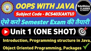OOPS With Java Unit 1 One shot | Object Oriented Programming With Java Unit 1 One shot BCS403|RRSIMT screenshot 5