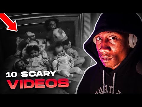10 SCARY Videos For FULL SCREEN TERROR ( Nuke's Top 5 ) [REACTION!!!]