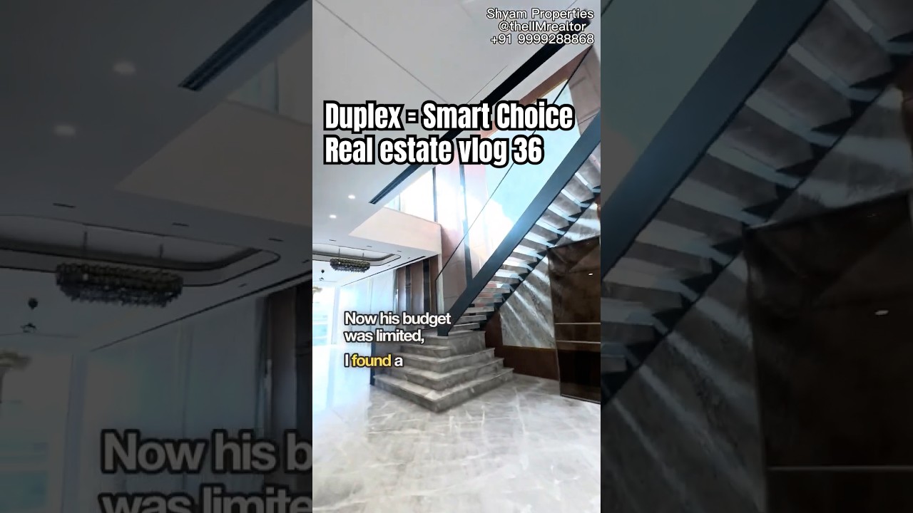 Villa feel in Gurgaon at duplex prices! 🏡✨ Location matters more than size. 