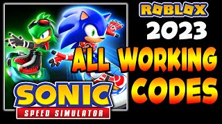 *NEW* ALL WORKING CODES FOR 💫 SONIC SPEED SIMULATOR 💫 JUNE IN 2023 / ROBLOX CODES IN ONE MINUTE screenshot 2