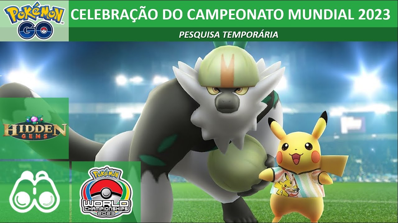 Uma celebração do Campeonato Mundial de Pokémon GO: um guia básico para as  batalhas do Pokémon GO