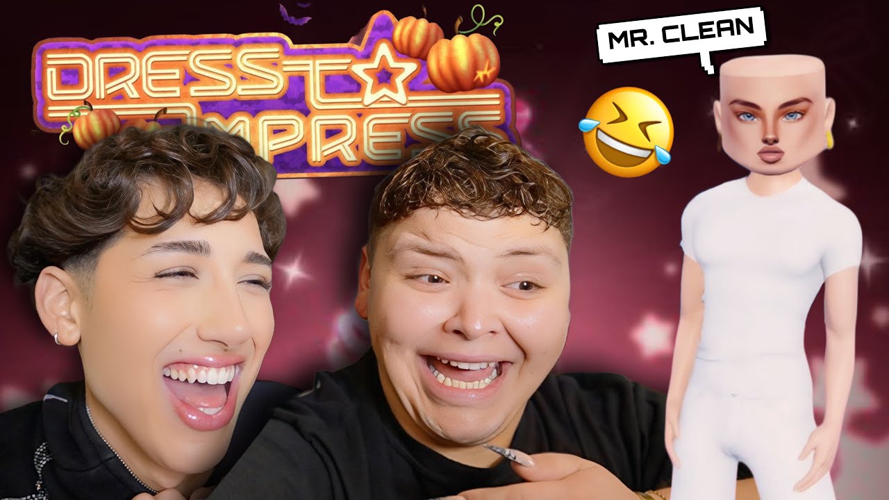 PLAYING DRESS TO IMPRESS W/ DAUS😭🤣