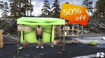 I BOUGHT EVERYTHING ON 50% DISCOUNT! - TRADER LIFE SIMULATOR 2 [#2]