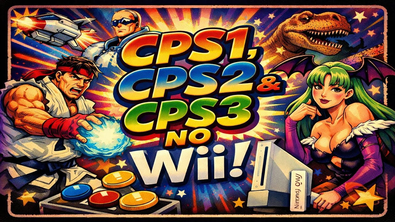 [TUTORIAL] - COMO TRANSFORMAR SEU WII EM UM FLIPERAMA COM O CPS1, CP2 ...