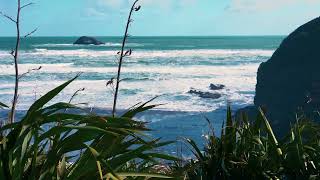 Maori Bay, Views from the Car Park | Nature 4k