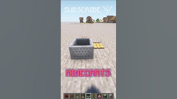 How to SOMETIMES? push PRESSURE PLATES with MINECARTS! | Redstone with PsiVolt #minecraft #redstone