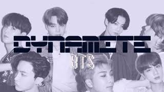 BTS - DYNAMITE (Eng Lyric Video)