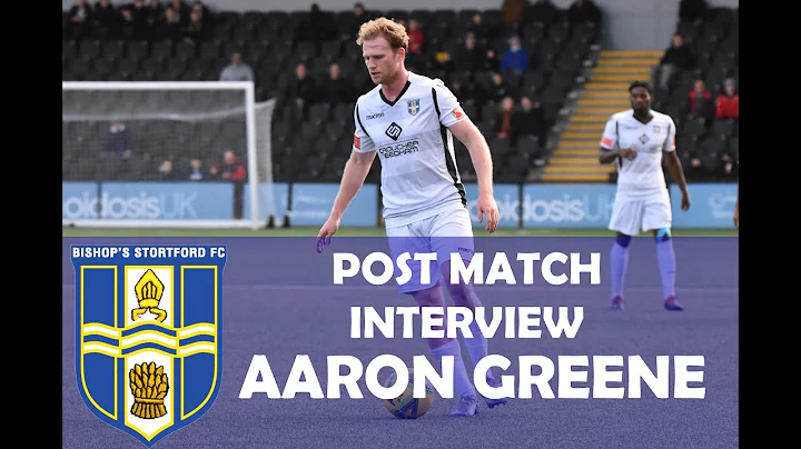 Aaron Greene Post Match Interview: Cray Wanderers ...