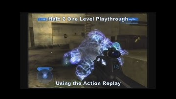 Halo 2 One Level Playthrough using the Action Replay for the Xbox :D #Halo #Halo2 #Xbox #Microsoft