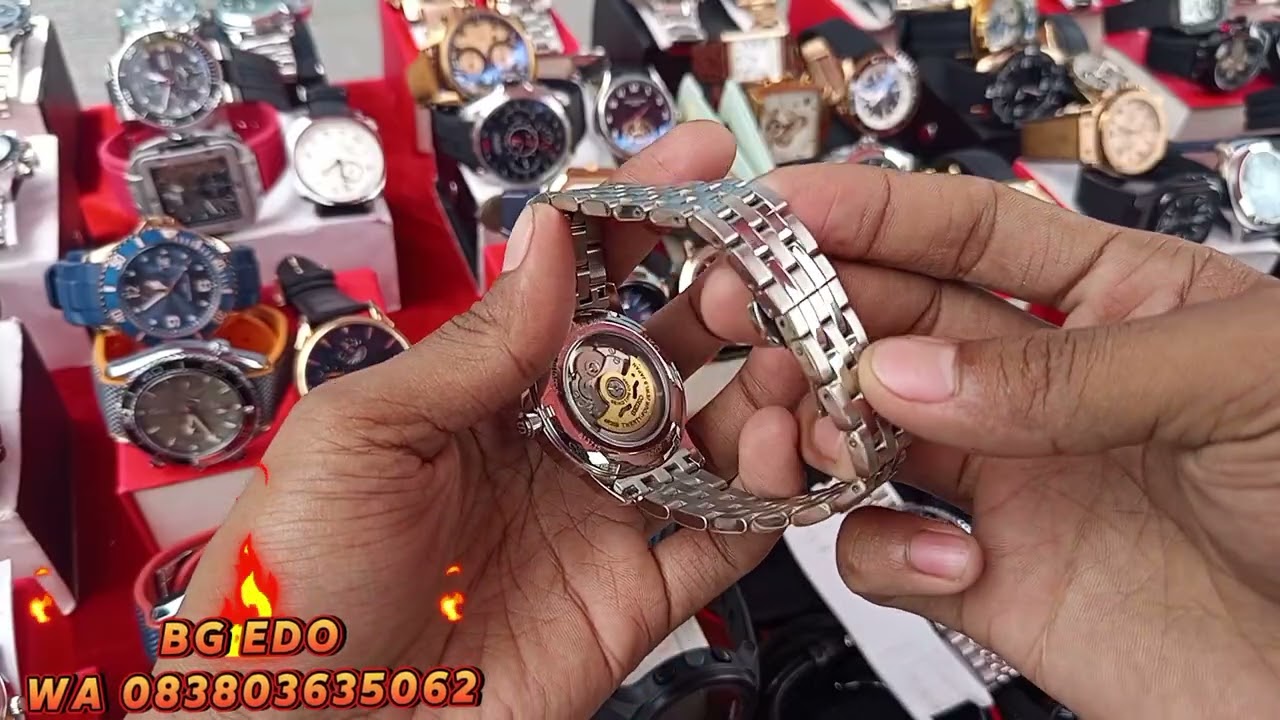 Waw banyak jam terbaru di obral lapak nya bang Edo
