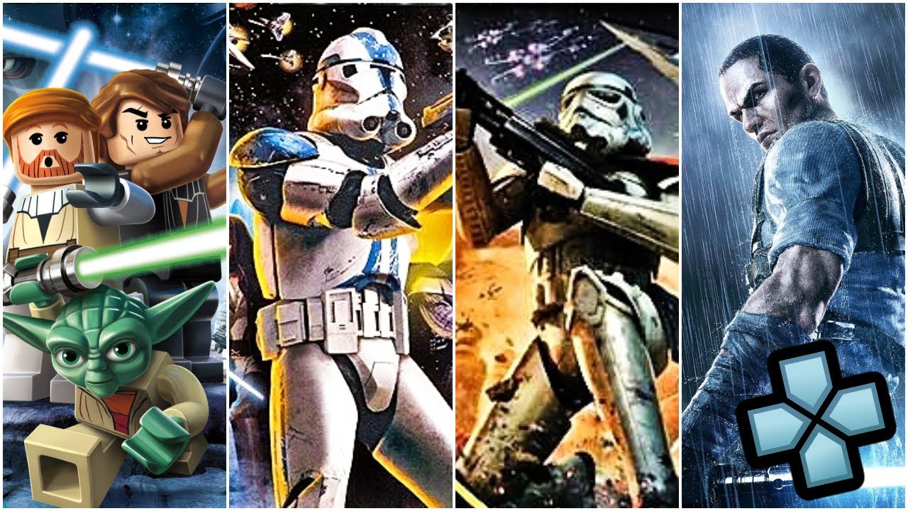 All Star Wars Games For PSP PPSSPP YouTube