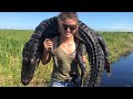 Catching ALLIGATORS in Louisiana!