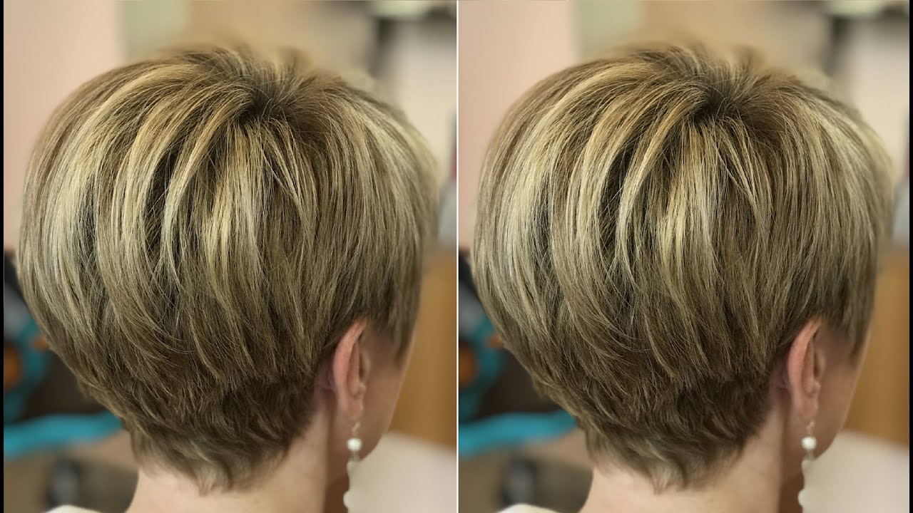 Textured short haircut tutorial | Short layered haircut for women | Long to short  Haircut - YouTube