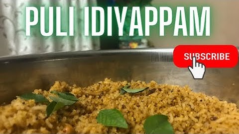 Puli Idiyappam Recipe in Tamil | Puli Sevai | Palakkad Maami Recipes